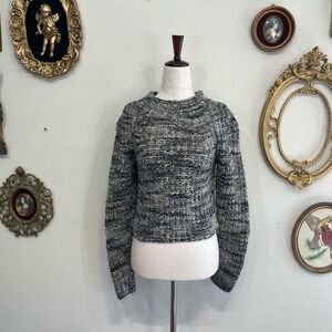 Wilfred Free Marled Chunky Knit Sweater Long Sleeve Size XXS